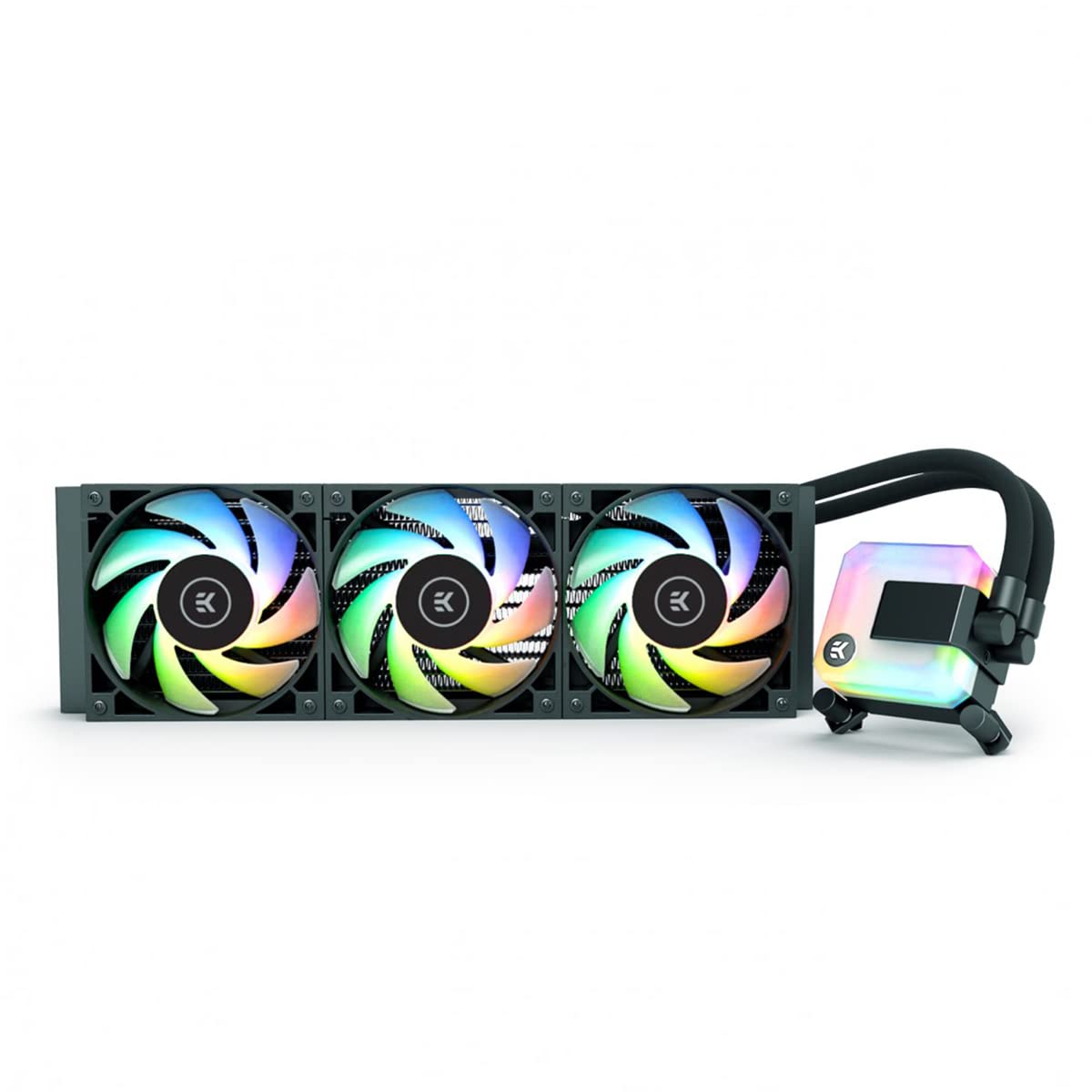 EK AIO 360mm, D-RGB All-in-One CPU Cooler with