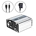 Phantom Power Supply, Mugig 48V Micropower for Condenser Microphone, 1-Channel with Power Adapter, Universal Spec, USB Charging Port - Silver
