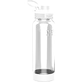 Takeya Tritan Sport Water Bottle with Spout Lid - BPA-Free & Dishwasher-Safe Water Bottle - Reusable Bottle with Lid Handle - Simple Leak-Proof Water Bottle - 40 oz, Extreme Air
