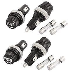 uxcell a15071500ux0372 Screw Cap Panel Mounted Fuse