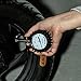 TireMaq Tire Pressure Gauge 60PSI - Best for Car, Motorcycle, Bike, Trailer, 4WD, RV, SUV - Accurate Heavy Duty Air Pressure Tire Gauge - Air Release Valve - Easy to Use