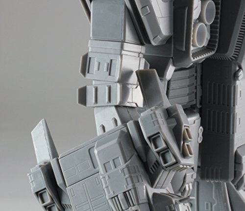 1/4000 SDF-1 Macross ship The forced attack type Theater edition Plastic model.