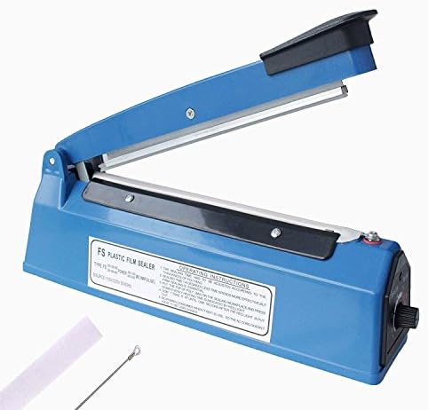 Davias 8" 200mm Impulse Sealer Heat Seal Closer - Cellophane Manual Bag sealer