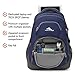 High Sierra Access 2.0 Laptop Backpack, True Navy/Mercury, One Size Dark Blue