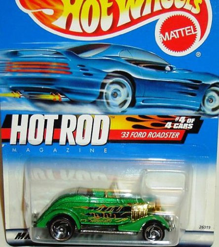 Hot Wheels 2000 Hot Rod Series '33 Ford Roadster #008