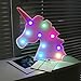 AIZESI Colorful Unicorn Light,Neon Unicorn Marquee Sign,Unicorn Lamp Party Supplies,Unicorn LED Night Light Wall Decoration Room Decor for Little Girls,Living Room,Bedroom as Kid's Gifts