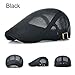 Men's Mesh Flat Cap Duckbill Beret Ivy Gatsby Newsboy Driving Cabbie Caps Hunting Hat (2 Pack-a)