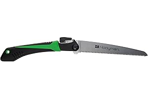 Hooyman MegaBite Handsaw and Hunter’s Combo Bone Saw with Heavy Duty Construction, High Carbon Steel Blade, Impulse Hardened Teeth, and Ergonomic Over-Molded Handle for Camping, Hunting, and Outdoors