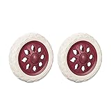 uxcell Shopping Cart Wheel Replacement 6.5 Inch Dia