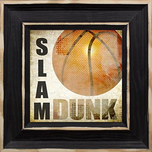 5x5 Slam Dunk by Kimberly, Allen: Distressed Classic Black KA-SQ-503C