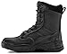 Maelstrom Womens Black Waterproof Military Tactical Work Boots with Side Zippers, Size 7.5