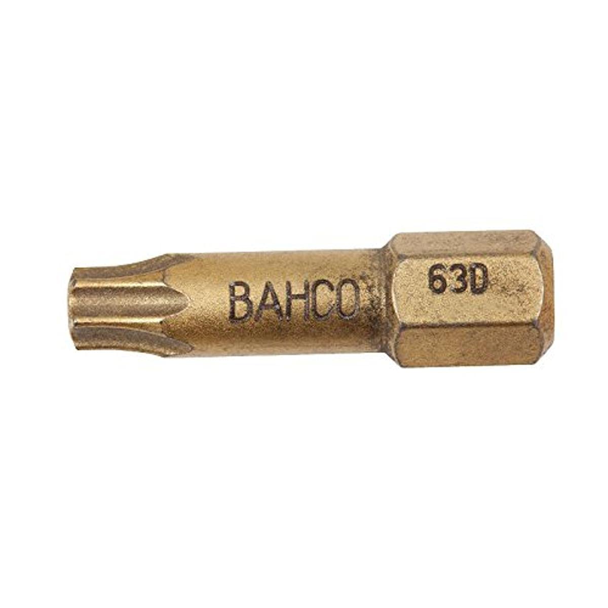 Bahco 63D/T20-2P T20 Diamond Bit for Torx Head Screws, Multi-Colour, 25 mm, 2-Piece