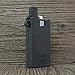 DSC-Mart Silicone Case for Smok Trinity Alpha 30W Pod System with Cap, Protective Rubber Cover Sleeve Shield Wrap (Black)