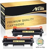 Arcon Compatible Toner Cartridge Replacement for Brother TN-760 TN760 TN730 HL-L2395DW HL-L2350DW DCP-L2550DW MFC-L2710DW HL-L2390DW MFC-L2750DW HL-L2370DWXL HL-L2370DW MFC-L2750DWXL Ink-2 Pack