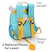 yodo Kids Insulated Toddler Backpack with Leash Safety Harness Lunch Bag
