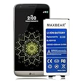LG G5 Battery ,MAXBEAR [3500mAh] Replacement Li-ion Battery for LG G5 BL-42D1F H830 (T- Mobile),H820 (AT&T),VS987 (Verizon),LS992 (Sprint),US992 (US Cellular) | G5 Spare Battery [12 Month Warranty]