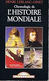 Chronologie de l'histoire mondiale