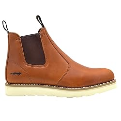 Golden Fox Work Boots 6" Men's Western Romeo Wedge