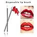 Disposable Makeup Applicators - 200 Pcs Disposable Mascara & Lip Makeup Wands Brushes BTArtbox Eyelash & Lip Gloss Cosmetic Applicators Tool (A-200Pcs Disposable Makeup Applicators)