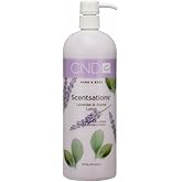 CND Scentsations Hand & Body Lotion, Deep Moisturizing and Hydrating Formula for Dry Damaged Skin, Dermatologically Tested, Lavender & Jojoba, 33 fl oz.