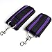 6 Piece Bondage Restraints Set Kit for Bed and Under Bed Sex Play SM Bondage Toy Gear Cuffs Handcuff Eye Mask Leg Ankle Wrist Rope Strap On Harness for Women Couples Lesbian Female,Purplethumb 2
