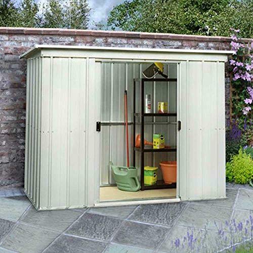 Yardmaster Pz 10 X 4 Metal Garden Shed With Steel Floor Support
