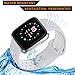 DEKER Bands Compatible with Fitbit Versa/Versa Lite/SE Smartwatch Bands, Breathable Soft Silicone Adjustable Replacement Bracelet Strap Wristbands (Small 5.5-6.7