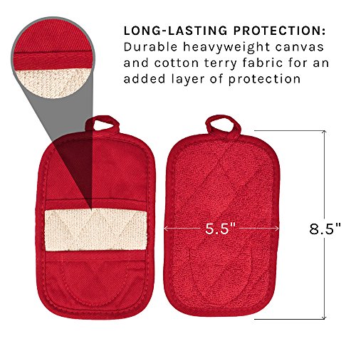 Ritz Royale Collection Pot Holder, Paprika, 4 Count Pricepulse