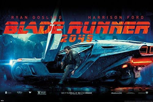 Laminated Blade Runner 2049 Flying Car Maxi Poster 61 x 91.5cm