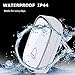 Esonstyle Wireless Doorbell Chimes,Waterproof Doorbell Kit with 36 Chimes,4 Level Volume 1 Push Button and 1 Receiver for Home Office