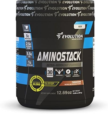Evolution Advance Pro Fitness Amino Stack Intra Workout (360 Grams) (TANGERINE)