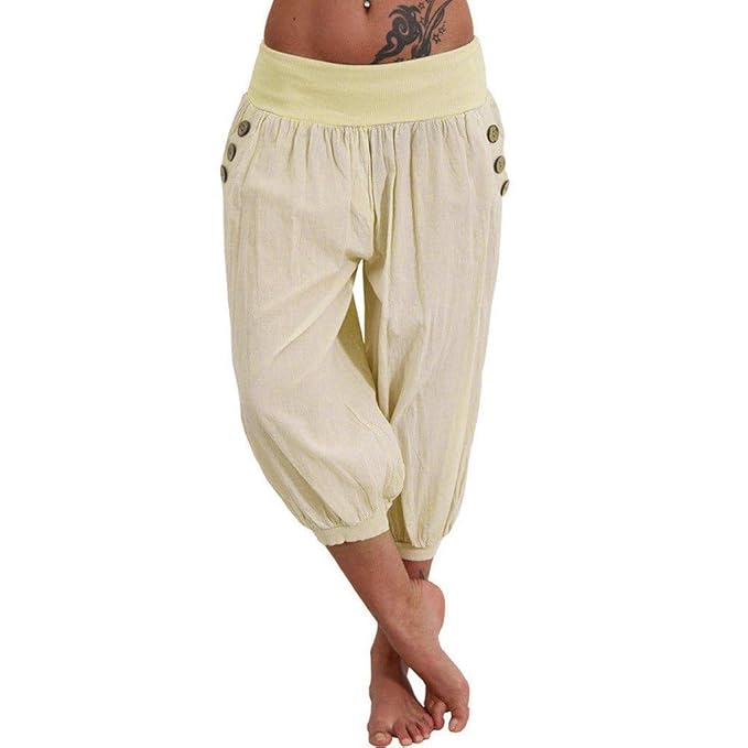Amazon.com: Usstore - Pantalones de yoga para mujer con ...