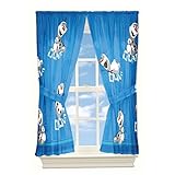 Disneys Frozen Olaf Drapery Panels, Set of 2
