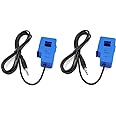 SazkJere 2Pcs SCT013 Non-invasive Split AC Core Current Transformer Sensor SCT-013-020 (20A 1V 1%)