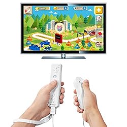MODESLAB Wii Nunchuck Controller, 2 Pack Nunchuk