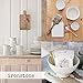 Miss Mustard Seed's MilkPaint™ - Powdered Paint, Paint for Furniture, Wood, Cabinets, Walls, Brick, and Stone, Water-Based, All-Natural, Eco-Friendly, Organic, No VOCs (Ironstone, Pint)