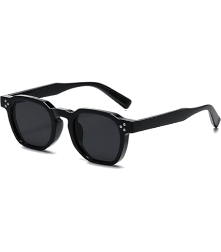 Amazon.com: Retro Round Oval Sunglasses For Men Women Trendy  display picture 3