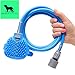 Doggy Goods - Pet Bathing Hand Brush, Indoor/Outdoor Use - Easy to Wash and Massage Pet While Using Both Hands - 8ft Hose