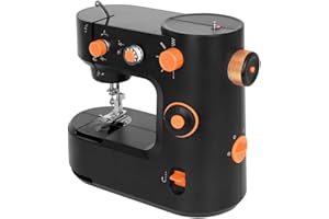 Suapouen Leather Sewing Machine, Sewing Machine for Beginners, Leather Stitching Machine Kids Sewing Machine US Plug
