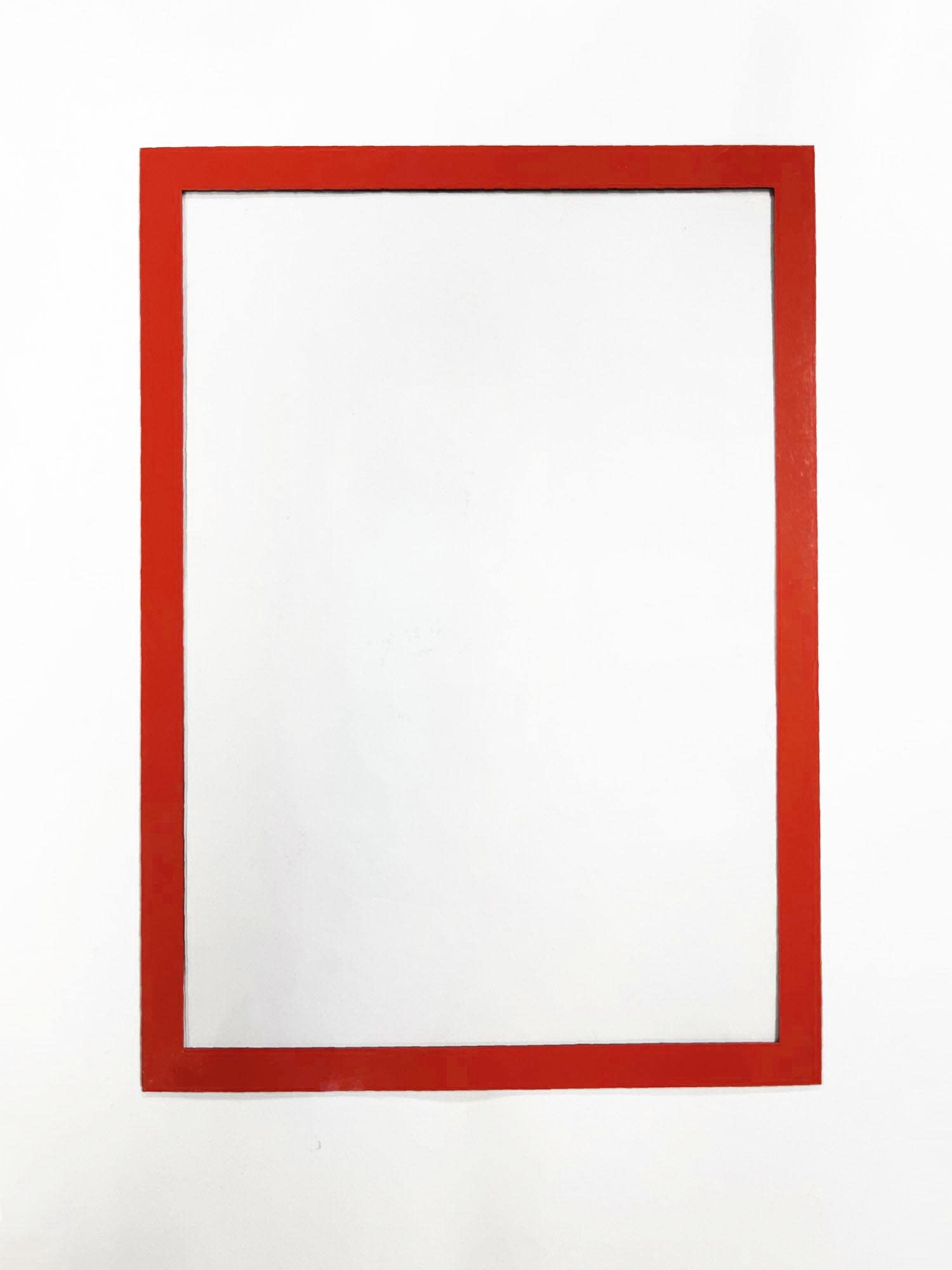 Magnetic Frame Red (327x450mm) for A3 Display