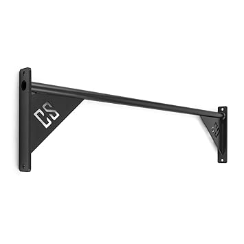 Capital Sports Single Bar 108 Klimmzugstange Reckstange Rack Erweiterung (108 cm, Metall, zur Montage am Rack, inkl. Montagem