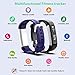 Wesoo Fitness Tracker, Fitness Watch Include Replacement Band, Activity Tracker Smart Band with Sleep Monitor, Smart Bracelet Pedometer Wristband for Kids, Women and Men-(Black+Blue Band)