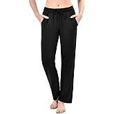 Walifrey Wide Leg Sweatpants for Women, Baggy Track Pants with Poackets Drawstring for Joggers Casual Wear