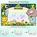 Aqua Magic Mat for Kids, 39.4x23.6Inch Large Water Drawing Mat Non-toxic Reusable Kids Toy Colorful Educational Toddler Painting Board, Drawing Accessories for Boys Girls Aged 3-12+