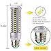 4-Pack 7W 9W 12W 15W Super Bright LED Corn Light BulbAC85-265V White Light (15)