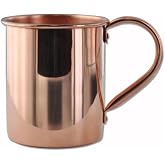 18oz Solid Copper Moscow Mule Mug By Paykoc