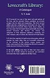Image de Lovecraft's Library: A Catalogue (Third Revised Edition)