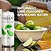 DASANI Sparkling Water Lime Zero Calories, 12 fl oz, 24 Pack