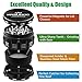 Premium Herb Weed Grinder Spice Crusher 2.5 Inch 4 Piece Aluminum Alloy Grinder with Pollen Kief Catcher