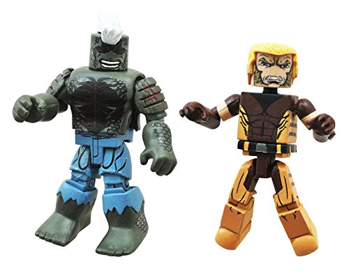 Marvel Minimates S62 Uncanny Sabertooth and Kluh
